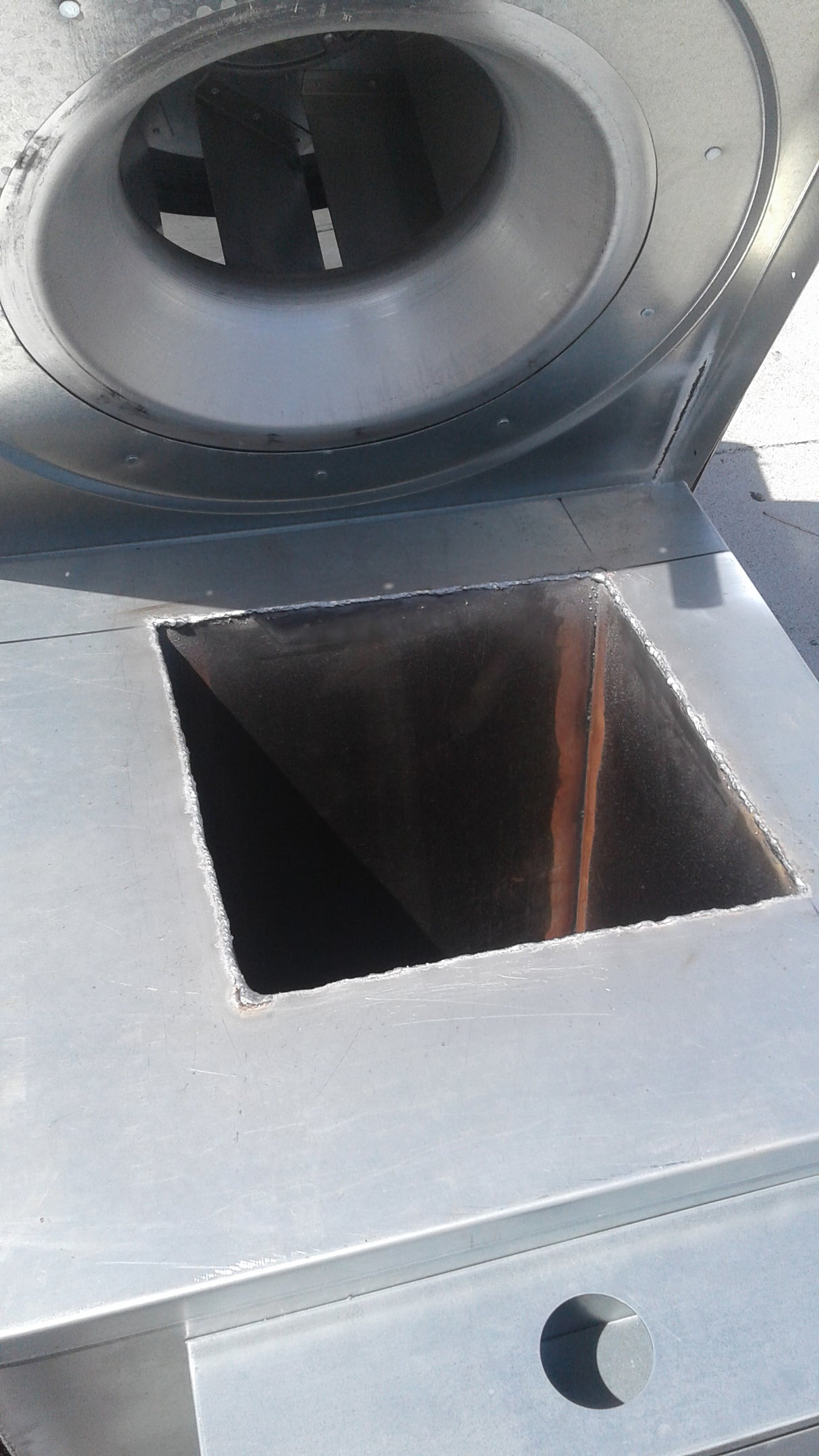 CaptiveAire DU85-SC-1250-3000 High Speed Direct Drive Centrifugal Upblast Exhaust Fan CFM Range: 1250 CFM to 3000 - 115v