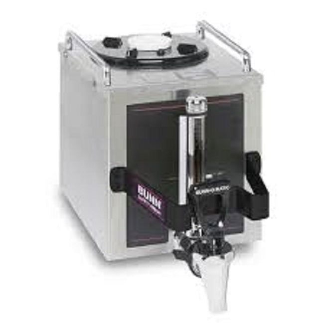 Clearance Bunn 12487.0001 1GPR Portable Coffee Server with top bail handles and regular flow faucet 1 gallon