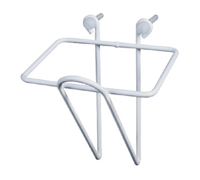 Bar Maid CR-850L Wall-Mounted Large Scoop Holder - Holds  32 oz. & 82 oz. Scoops - White