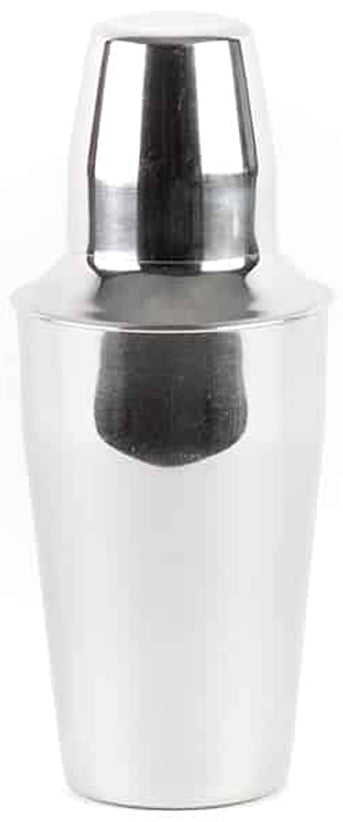 American Metalcraft CSJ116 3-Piece Stainless Steel Cocktail Shaker Set 16 oz.