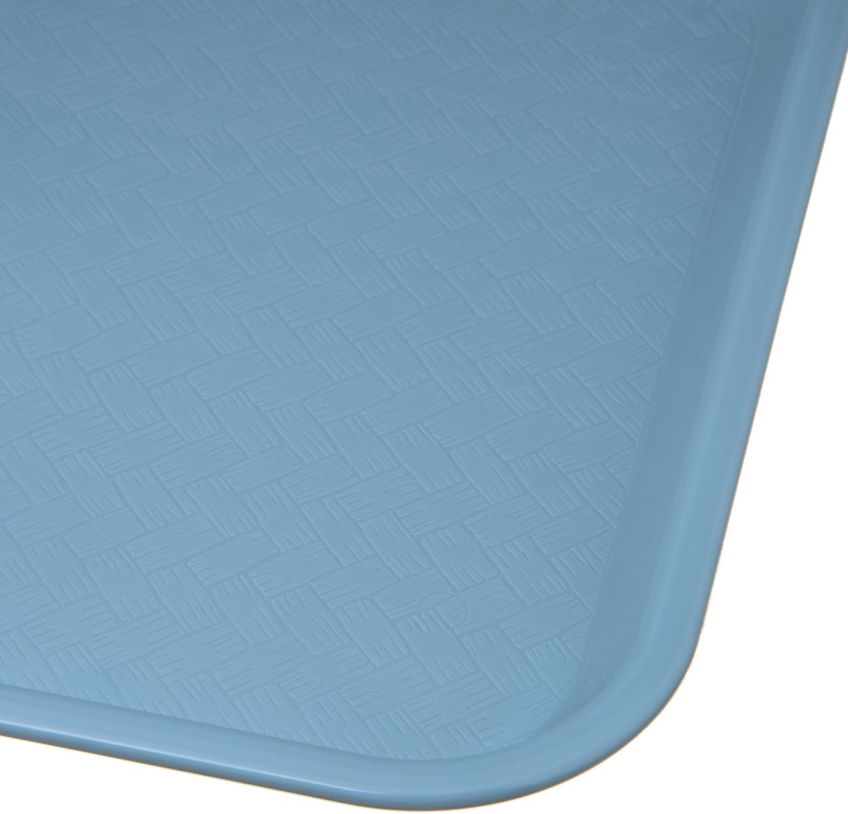 Carlisle CT101459 Cafe Polypropylene Fast Food Cafeteria Tray 11" x 14" - Slate Blue - 24/Case