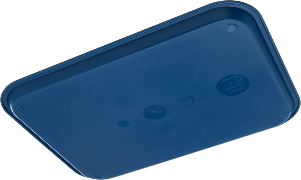 Carlisle CT121614 Cafeteria Tray 12X17 Blue Polypropylene