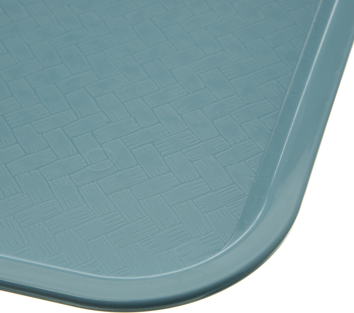 Carlisle CT121659 Cafe Polypropylene Fast Food Cafeteria Tray 12" x 16" - Slate Blue - 24/Case