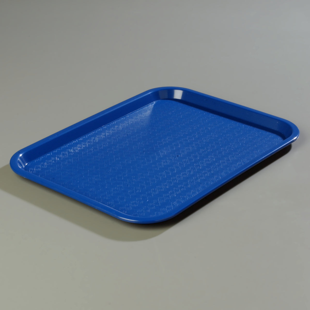 Carlisle CT121614 Cafe Polypropylene Fast Food Cafeteria Tray 12" x 16" - Blue