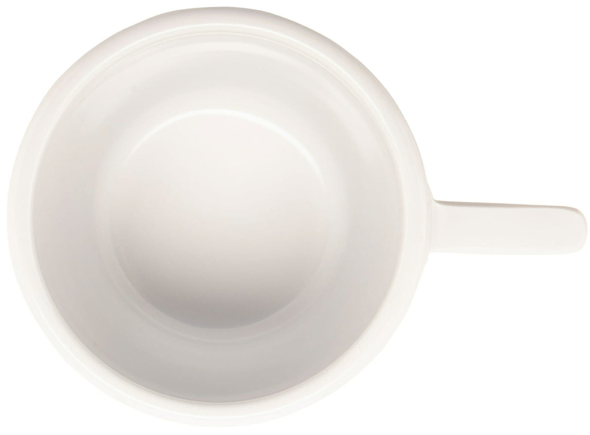 Clearance GET DC-101-W Supermel I/Bake & Brew Conic Stacking Coffee Mug 7-1/2 oz. - 4 dz/cs