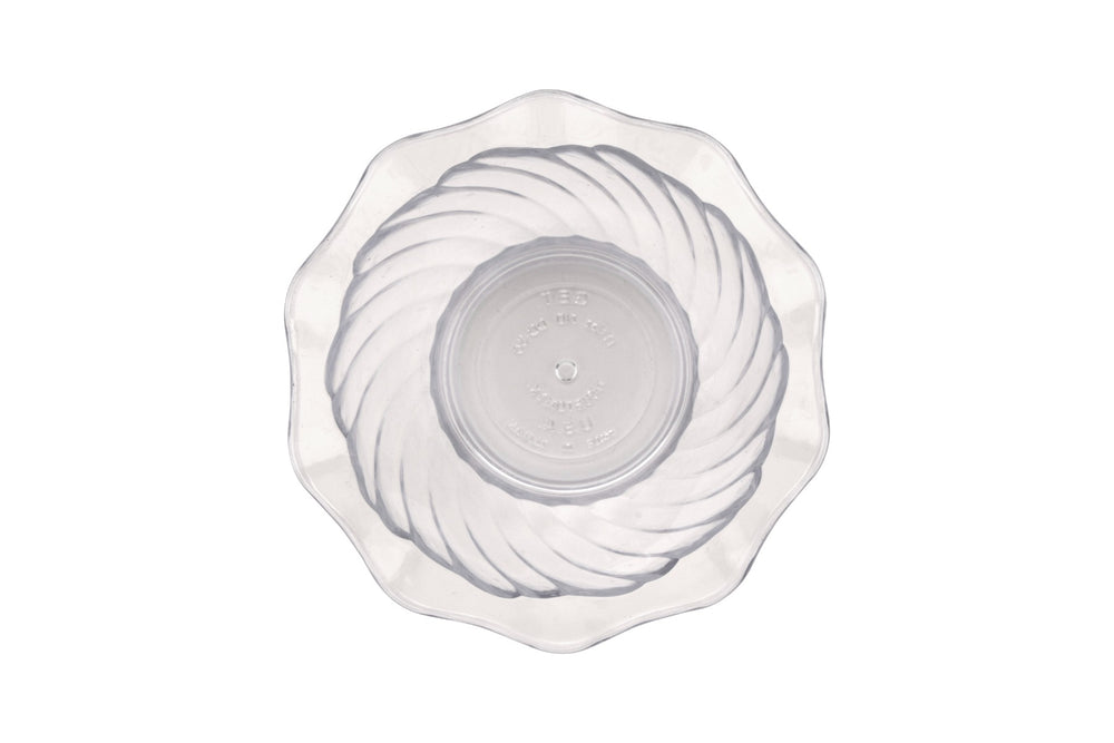 GET DD-50-CL Dessert Time SAN Plastic Small Tulip Dessert Dish 5 oz. - Clear - 48/Case