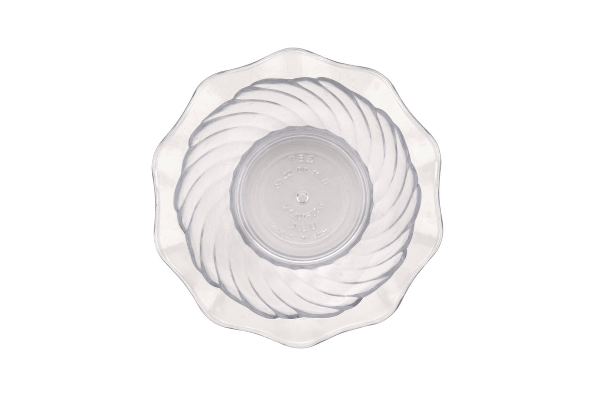 GET DD-50-CL Dessert Time SAN Plastic Small Tulip Dessert Dish 5 oz. - Clear - 48/Case