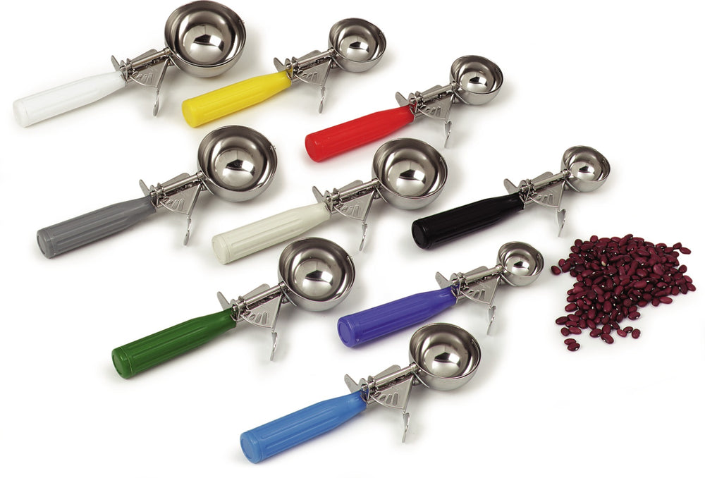 Carlisle 60300-12 Carlisle Disher #12 Green Handle 3-1/4 oz Bowl-Green12ea/cs