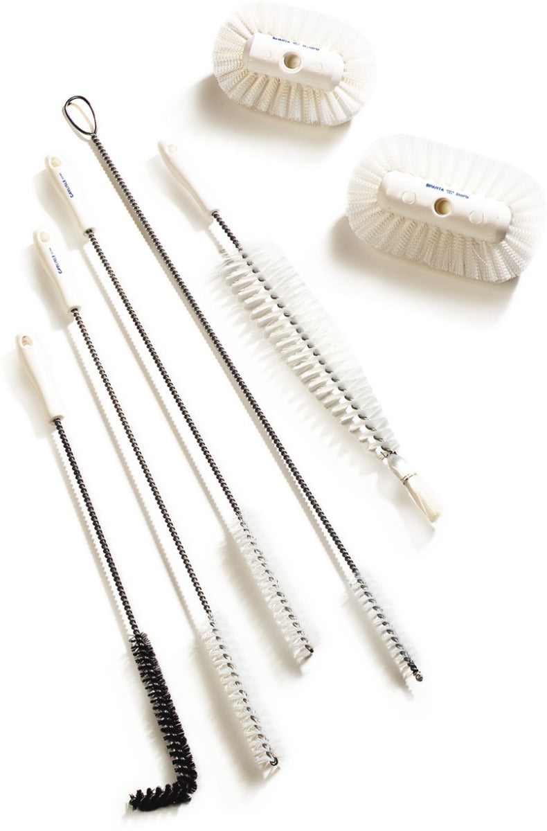 Carlisle 4015200 Sparta Fryer Brush with Polyester Bristles and Plastic Handle 23"