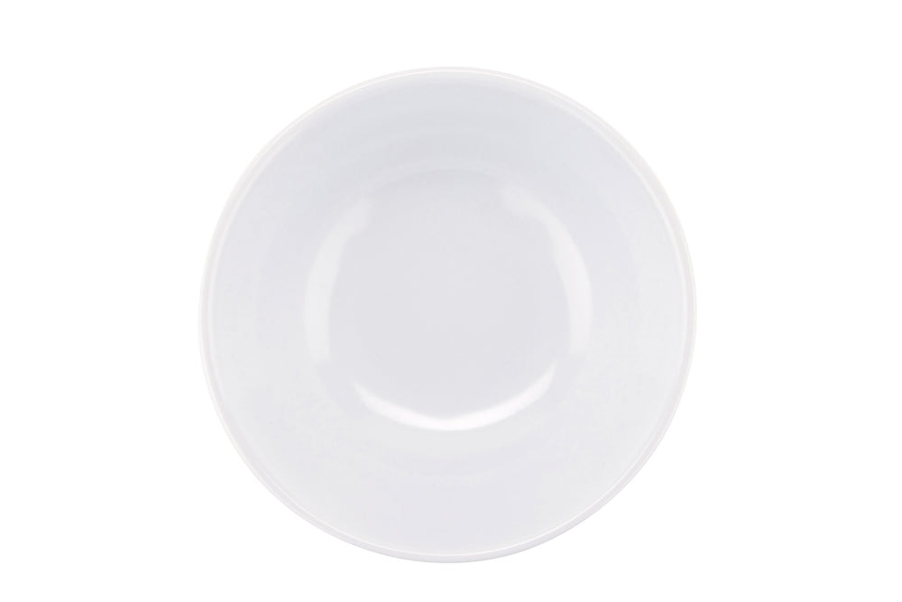 GET DN-310-W SuperMel Melamine Stackable Narrow Rim Nappie Bowl 10 oz. - White - 48/Case