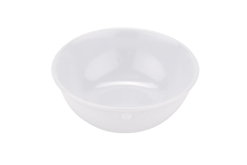 GET DN-310-W SuperMel Melamine Stackable Narrow Rim Nappie Bowl 10 oz. - White - 48/Case