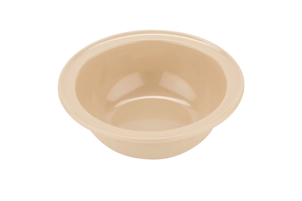 GET DN-313-T SuperMEl Melamine Stackable Wide Rim Grapefruit Bowl 13 oz. Tan - 48/Case