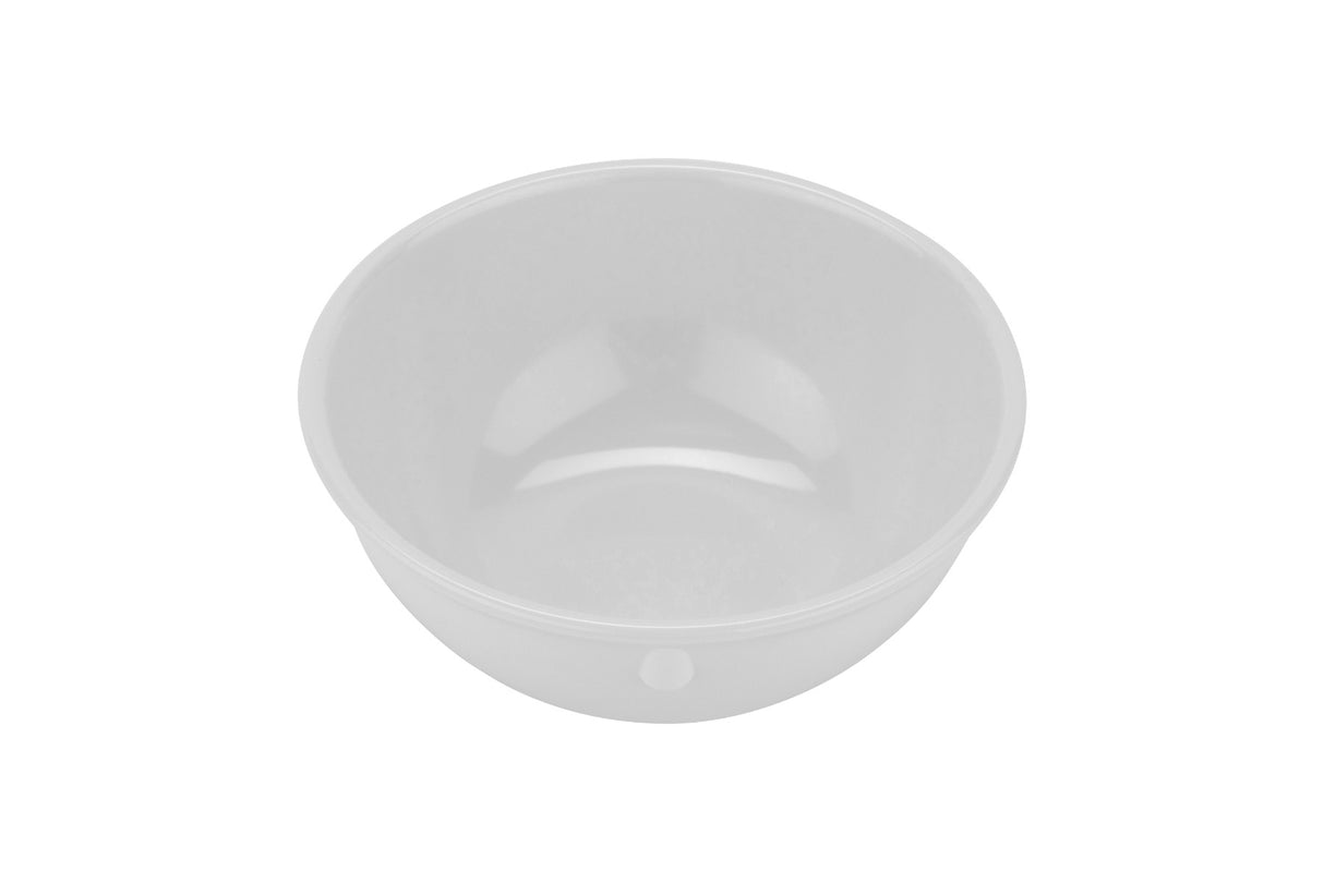 GET DN-315-W SuperMel Melamine Stackable Narrow Rim Nappie Bowl 15 oz. - White - 48/Case