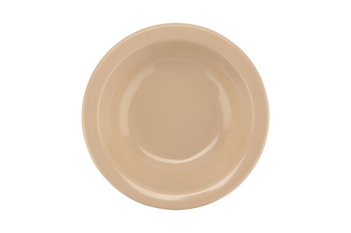 GET DN-335-T SuperMel Melamine Narrow Rim Fruit Bowl 3-1/2 oz. - Tan - 48/Case