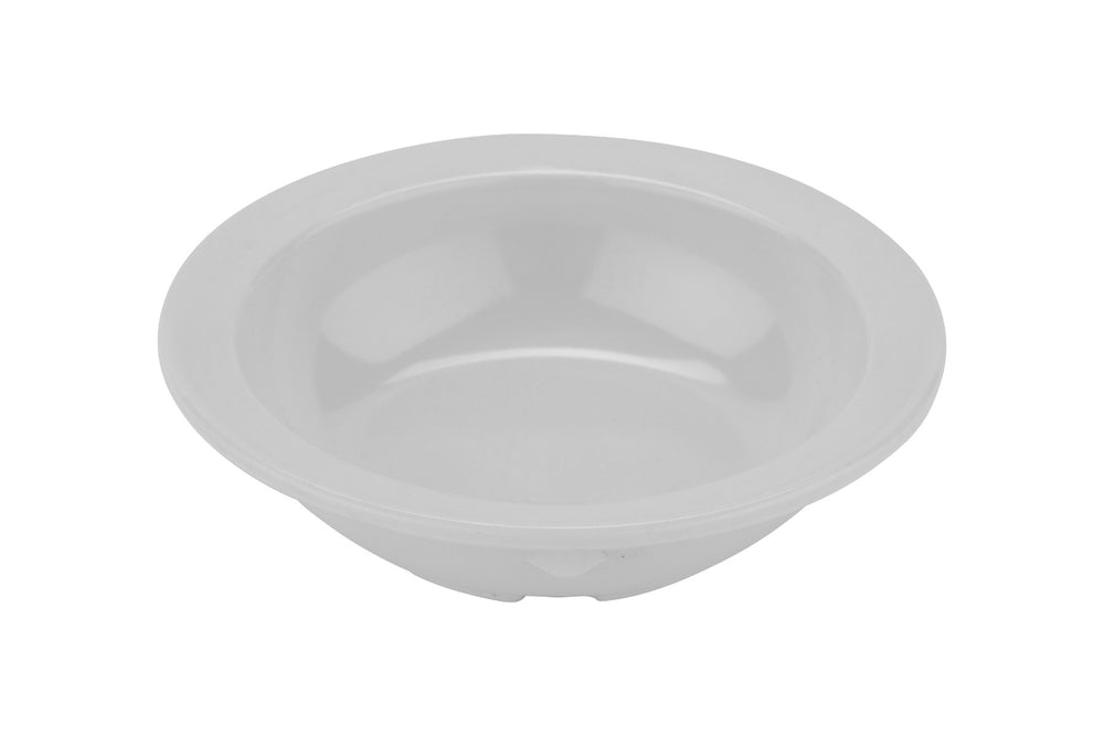 GET DN-335-W SuperMel Melamine Narrow Rim Fruit Bowl 3-1/2 oz - White - 48/Case
