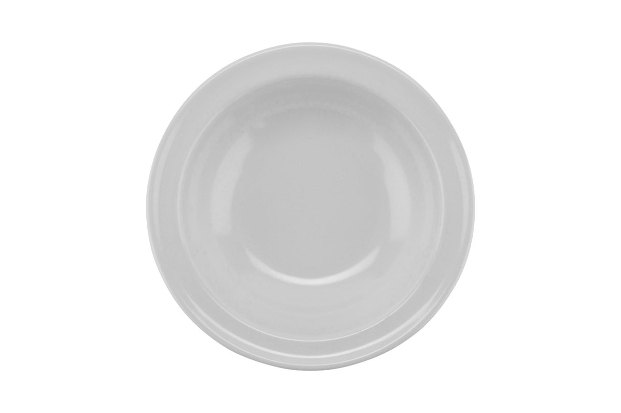 GET DN-350-W SuperMel Melamine Narrow Rim Fruit Bowl 5 oz. - White - 48/Case