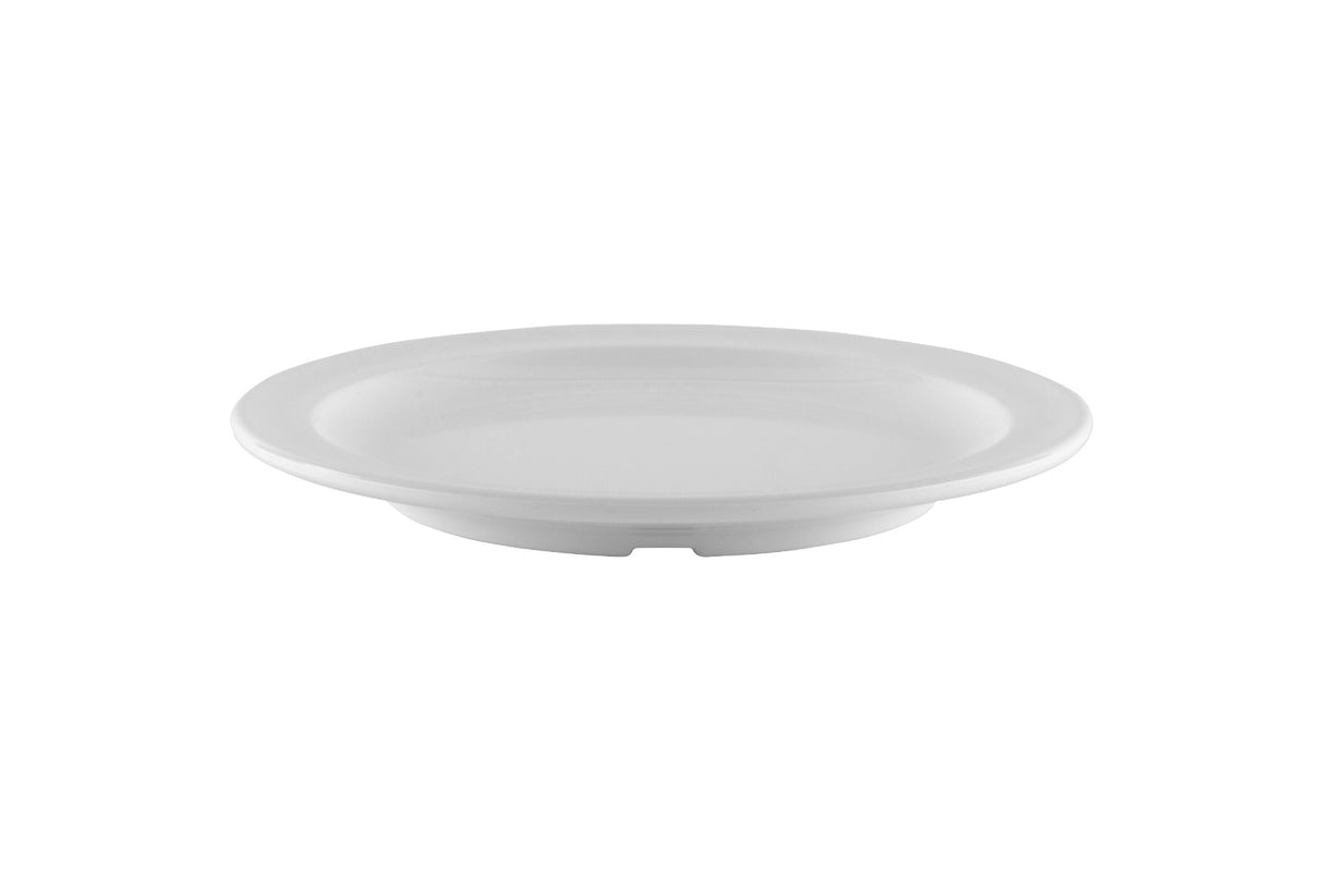 GET DP-506-W SuperMel Melamine Round Salad Plate 6-1/2" - White - 48/Case
