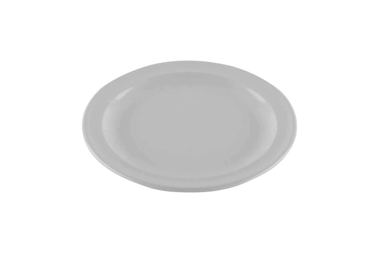 GET DP-506-W SuperMel Melamine Round Salad Plate 6-1/2" - White - 48/Case