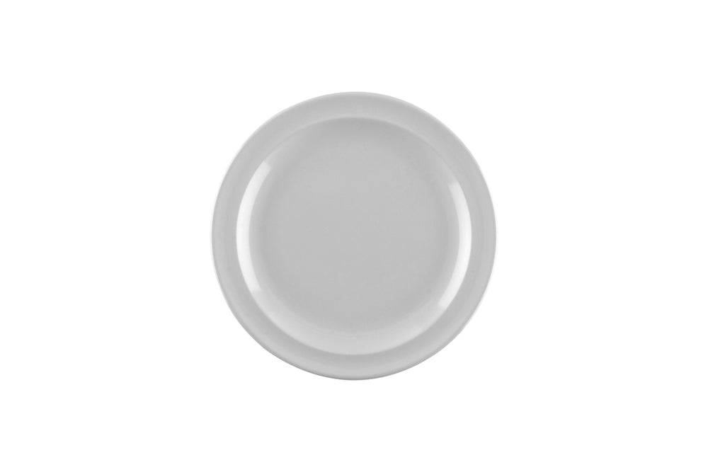 GET DP-506-W SuperMel Melamine Round Salad Plate 6-1/2" - White - 48/Case