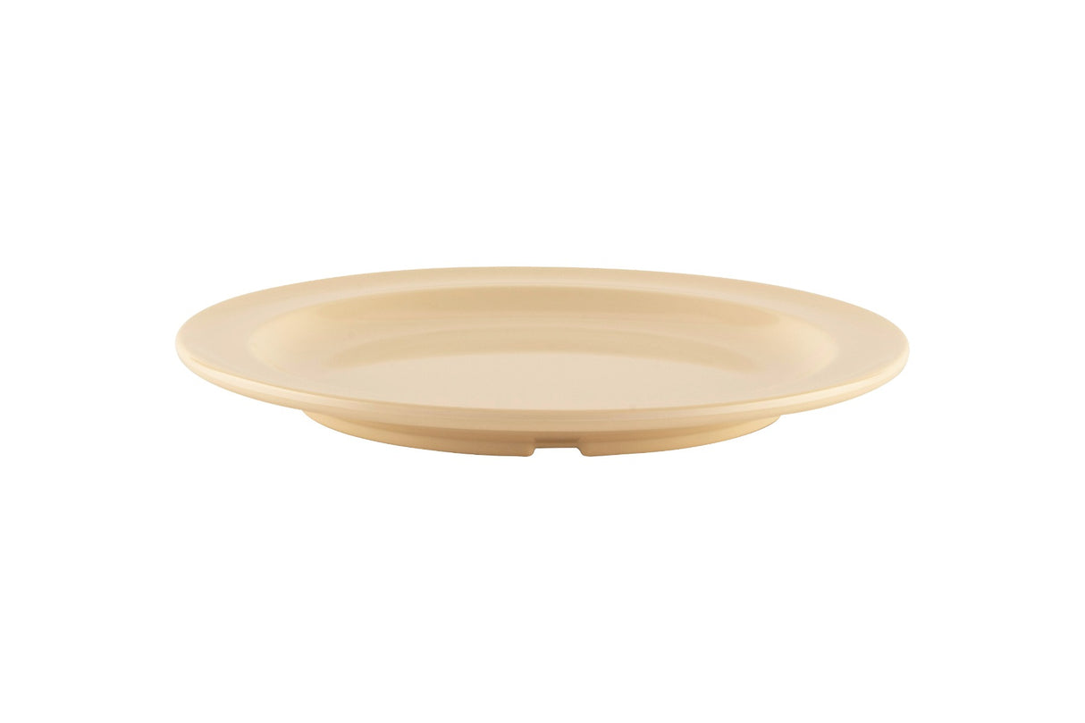 GET DP-507-T SuperMel Melamine Round Dessert Plate 7-1/4" - Tan - 24/Case