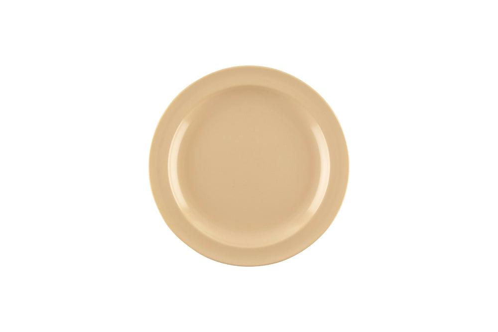 GET DP-507-T SuperMel Melamine Round Dessert Plate 7-1/4" - Tan - 24/Case