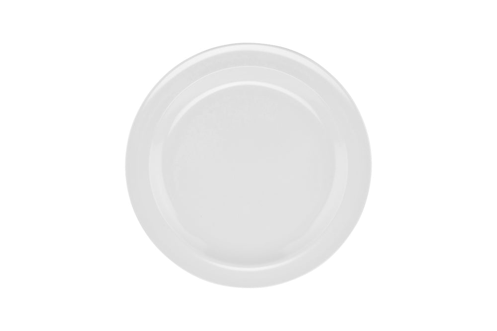 GET DP-507-W SuperMel Melamine Round Dessert Plate 7-1/4" - White - 24/Case