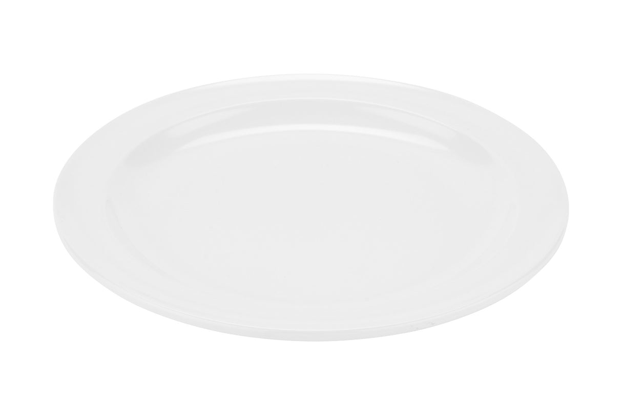 GET DP-507-W SuperMel Melamine Round Dessert Plate 7-1/4" - White - 24/Case