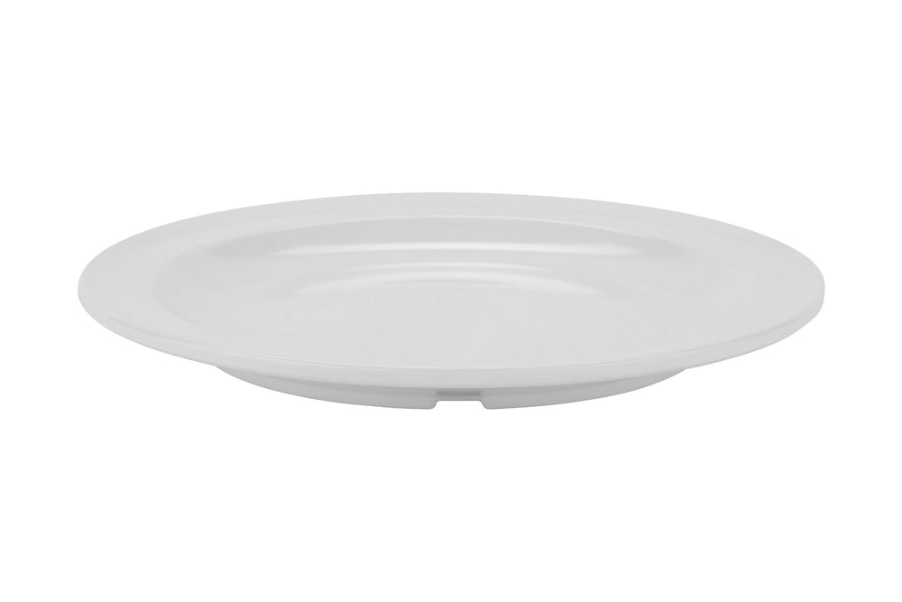 GET DP-507-W SuperMel Melamine Round Dessert Plate 7-1/4" - White - 24/Case