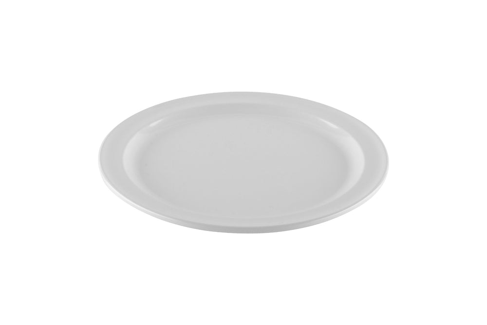 GET DP-509-W SuperMel Melamine Round Plate 9" - White - 24/Case