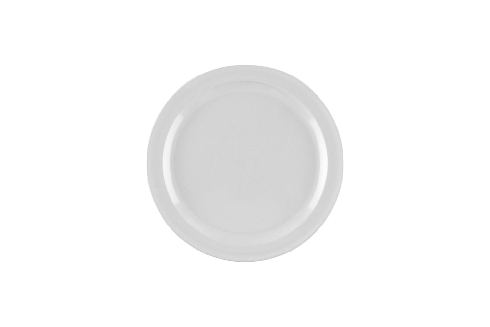 GET DP-509-W SuperMel Melamine Round Plate 9" - White - 24/Case