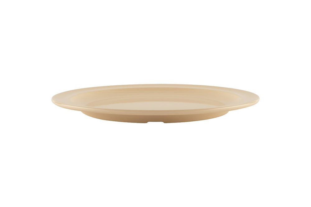 GET DP-510-T SuperMel Melamine Round Plate 10-1/4" - Tan - 24/Case