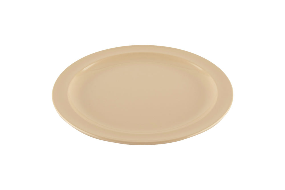 GET DP-510-T SuperMel Melamine Round Plate 10-1/4" - Tan - 24/Case
