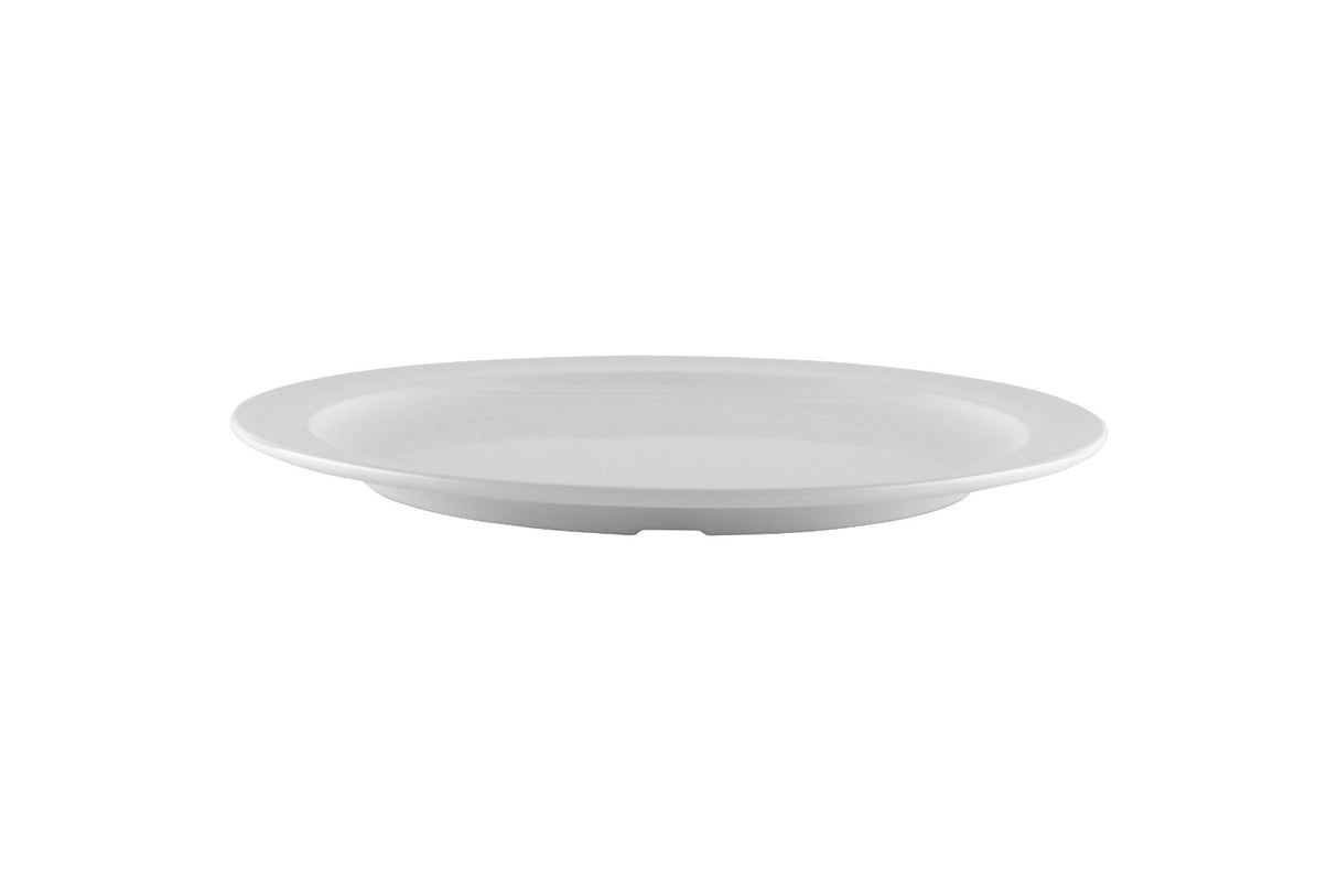 GET DP-510-W SuperMel Melamine Round Plate 10-1/4" - White - 24/Case