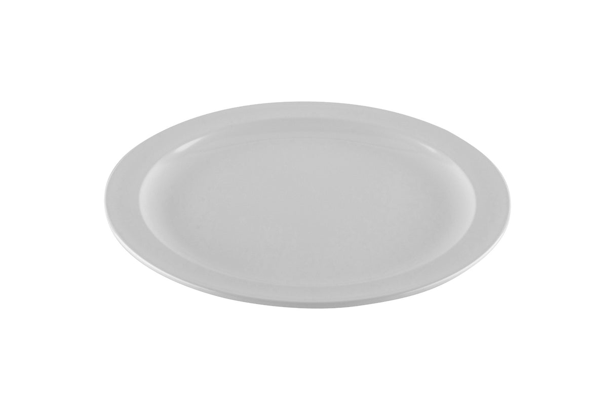 GET DP-510-W SuperMel Melamine Round Plate 10-1/4" - White - 24/Case
