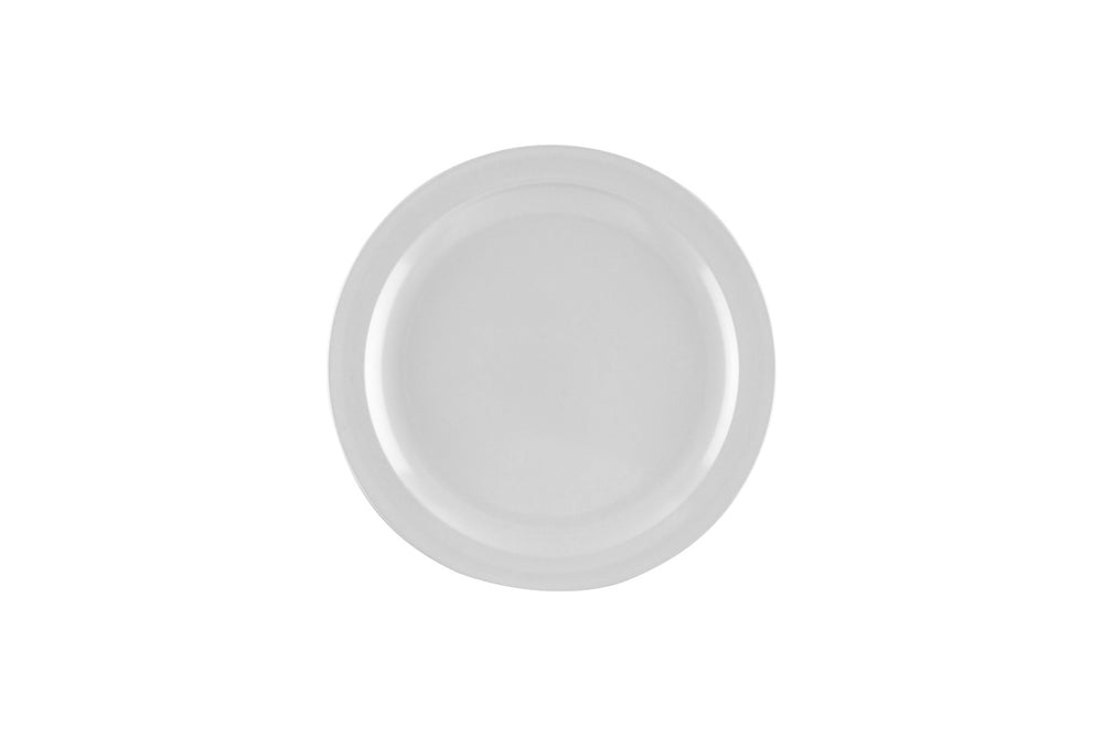 GET DP-510-W SuperMel Melamine Round Plate 10-1/4" - White - 24/Case
