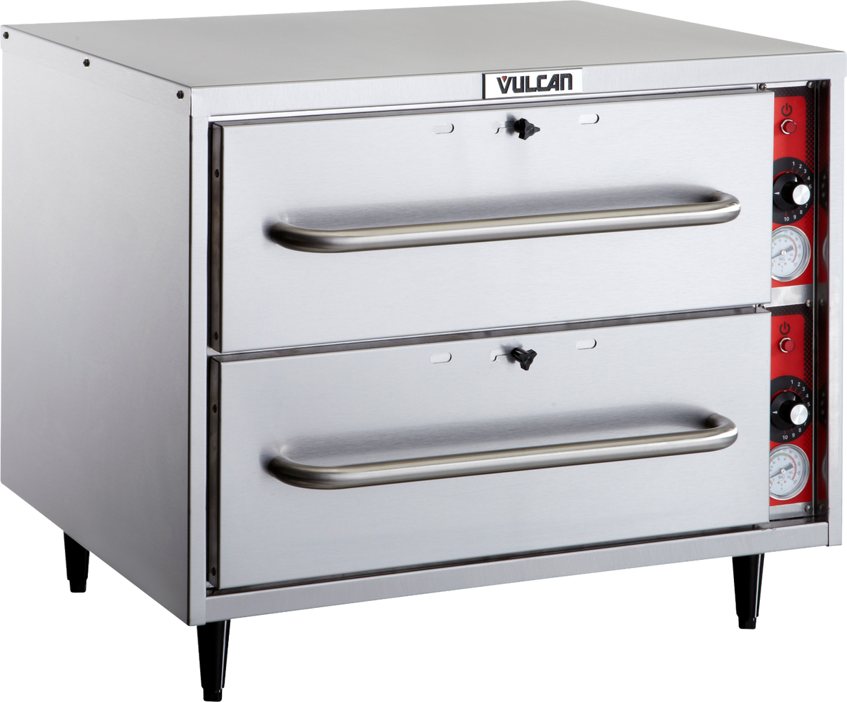 Vulcan VW2S Standard Freestanding 2 Drawer Warmer 25"H - 120v