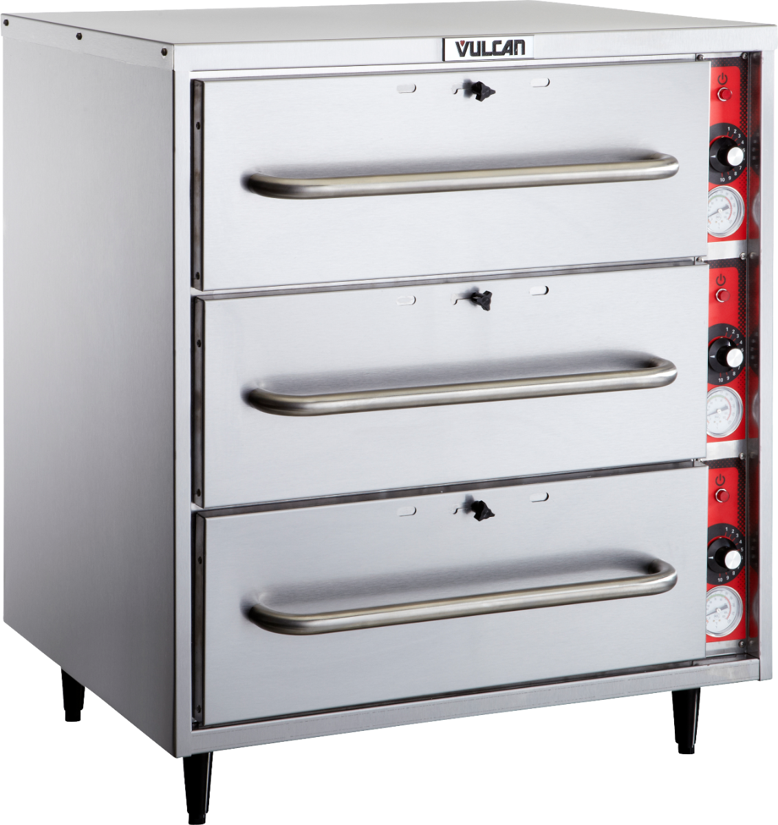 Vulcan VW3S Standard Freestanding 3 Drawer Warmer 33-3/4"H - 120v