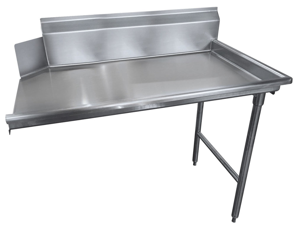 Advance Tabco DTC-S30-48R Stainless Steel Straight Clean Dishtable 47" - Left-to-Right