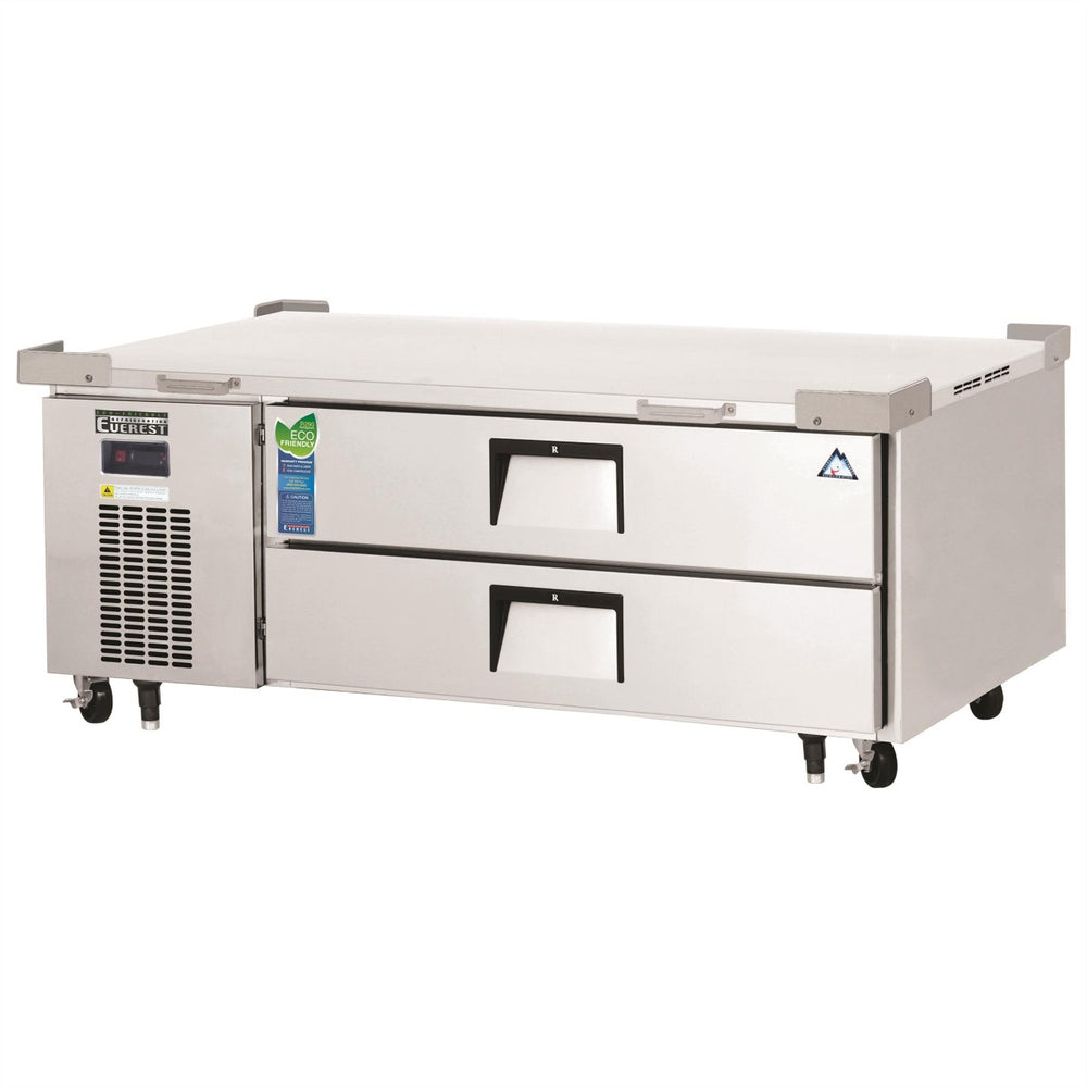 Everest Refrigeration ECB52-60D2 1-Section 2 Drawer Refrigerated Chef Base 60" - 115V