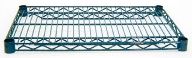 Advance Tabco EG-2142-X Special Value Heavy Duty Green Epoxy Wire Shelf 42"W x 21"D
