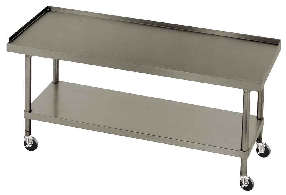 Advance Tabco ES-303C Stainless Steel Mobile Equipment Stand with Adjustable Undershelf 36" x 30"