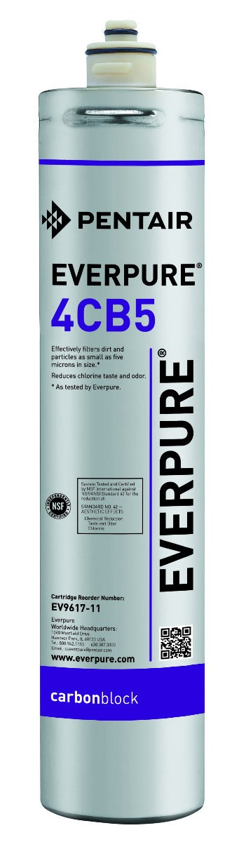 Everpure EV9617-16 4CB5 Replacement Water Filter Cartridge - 5 Microns and 1.67 GPM