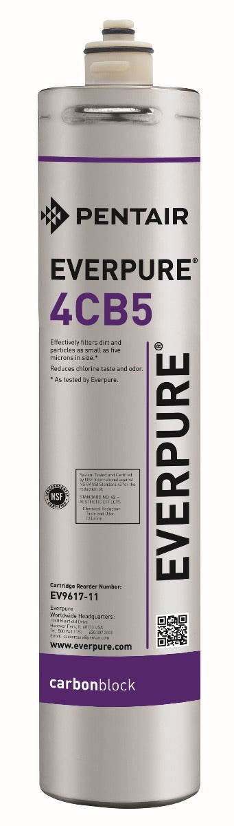 Everpure EV9617-16 4CB5 Replacement Water Filter Cartridge - 5 Microns and 1.67 GPM