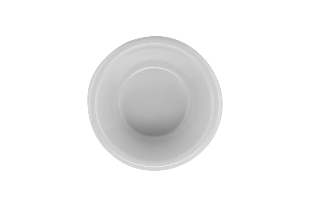 GET F-615-W Melamine Fluted Ramekin 1-1/2 oz. - White - 48/Case