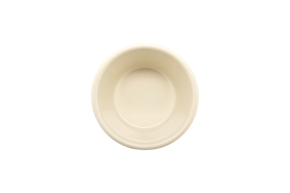 GET F-645-IV Melamine Fluted Ramekin 4 oz. - Ivory - 48/Case