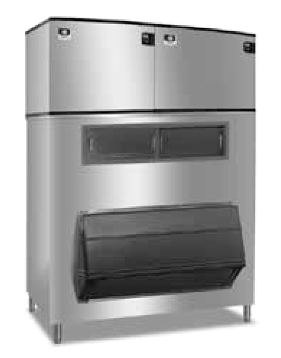 Manitowoc IDF1400C Indigo QuietQube Cube Remote Condenser Ice Machine Head 30" - 1350 lb./24 hr
