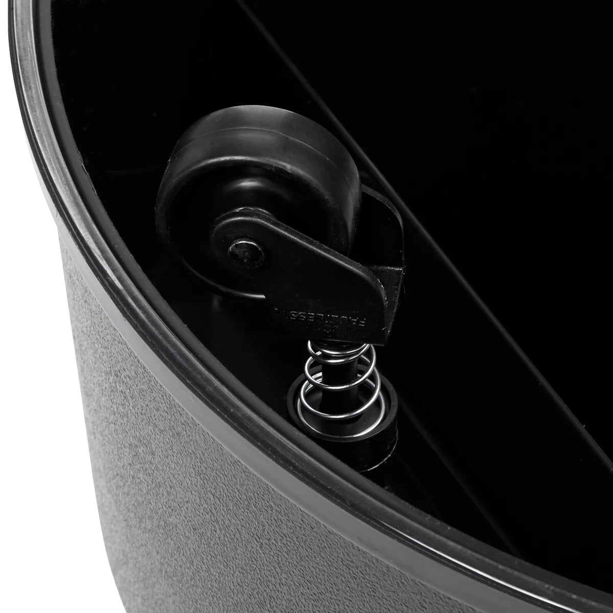 Rubbermaid FG252300BLA Plastic 2-Step Stepstool - 350 lb. Capacity -  Black