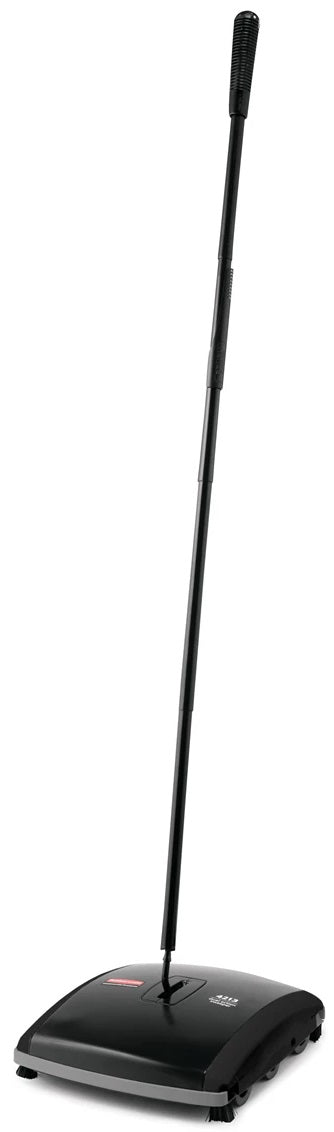 Rubbermaid FG421388BLA Executive Series Dual Action Mechanical Floor/Carpet Sweeper 7-1/2" - Black
