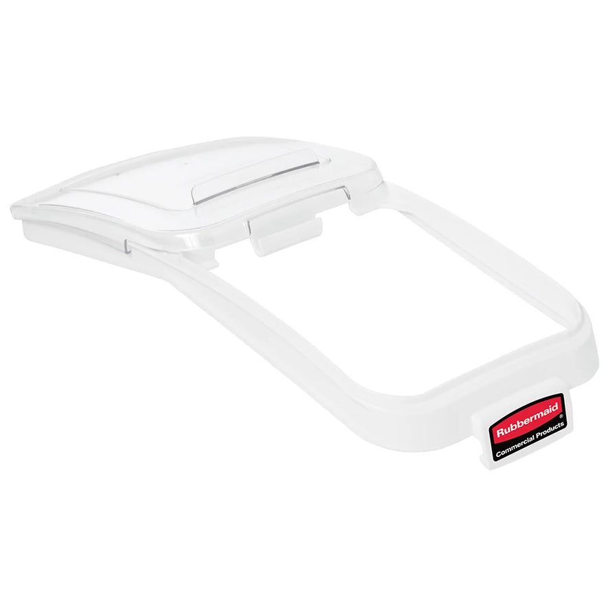 Rubbermaid FG9F7700CLR Ingredient Bin Sliding Lid with 32 oz. Scoop 29" x 12-1/10" - Clear - fits FG360088WHT