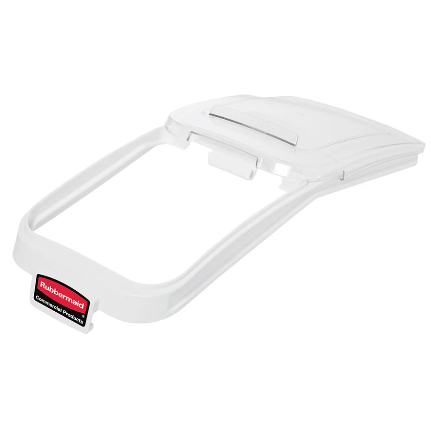 Rubbermaid FG9F7700CLR Ingredient Bin Sliding Lid with 32 oz. Scoop 29" x 12-1/10" - Clear - fits FG360088WHT